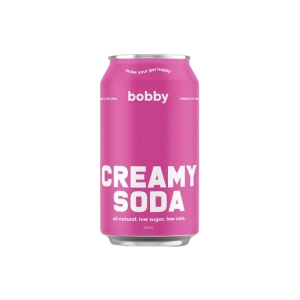 Bobby - Creamy Soda Prebiotic Soft Drink 330ml