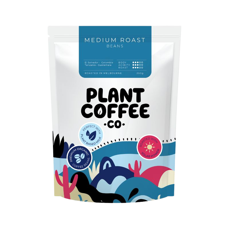 Plant Coffee Co. - Medium Roast Coffee Beans 250g
