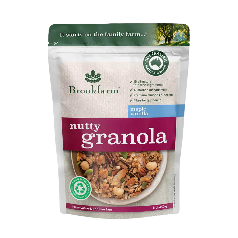 Brookfarm - Nutty Granola Maple Vanilla