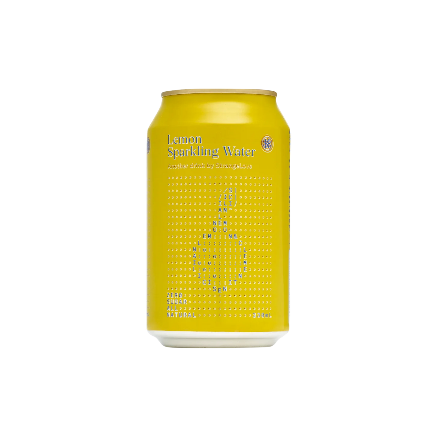 Strange Love - Lemon Sparkling Water 330ml