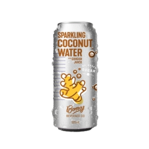 Bonsoy Beverage Co. - Sparkling Coconut Water GINGER 320ml