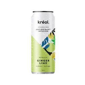 Kreol - Ginger Lime Antioxidant Can 330ml
