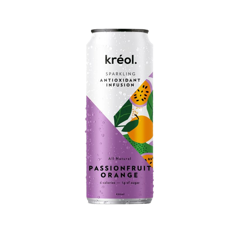 Kreol - Passionfruit & Orange Antioxidant Can 330ml