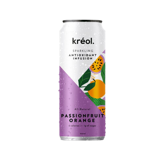 Kreol - Passionfruit & Orange Antioxidant Can 330ml