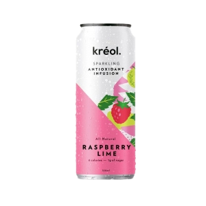 Kreol - Antioxidant CAN Raspberry & Lime 330ml
