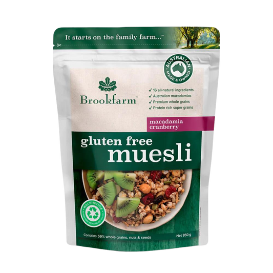 Brookfarm - Gluten Free Muesli with Cranberry