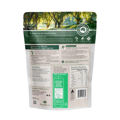 Brookfarm - Gluten Free Muesli with Apricot