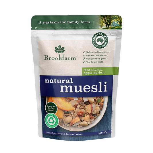 Brookfarm - Natural Macadamia Muesli with Apricots