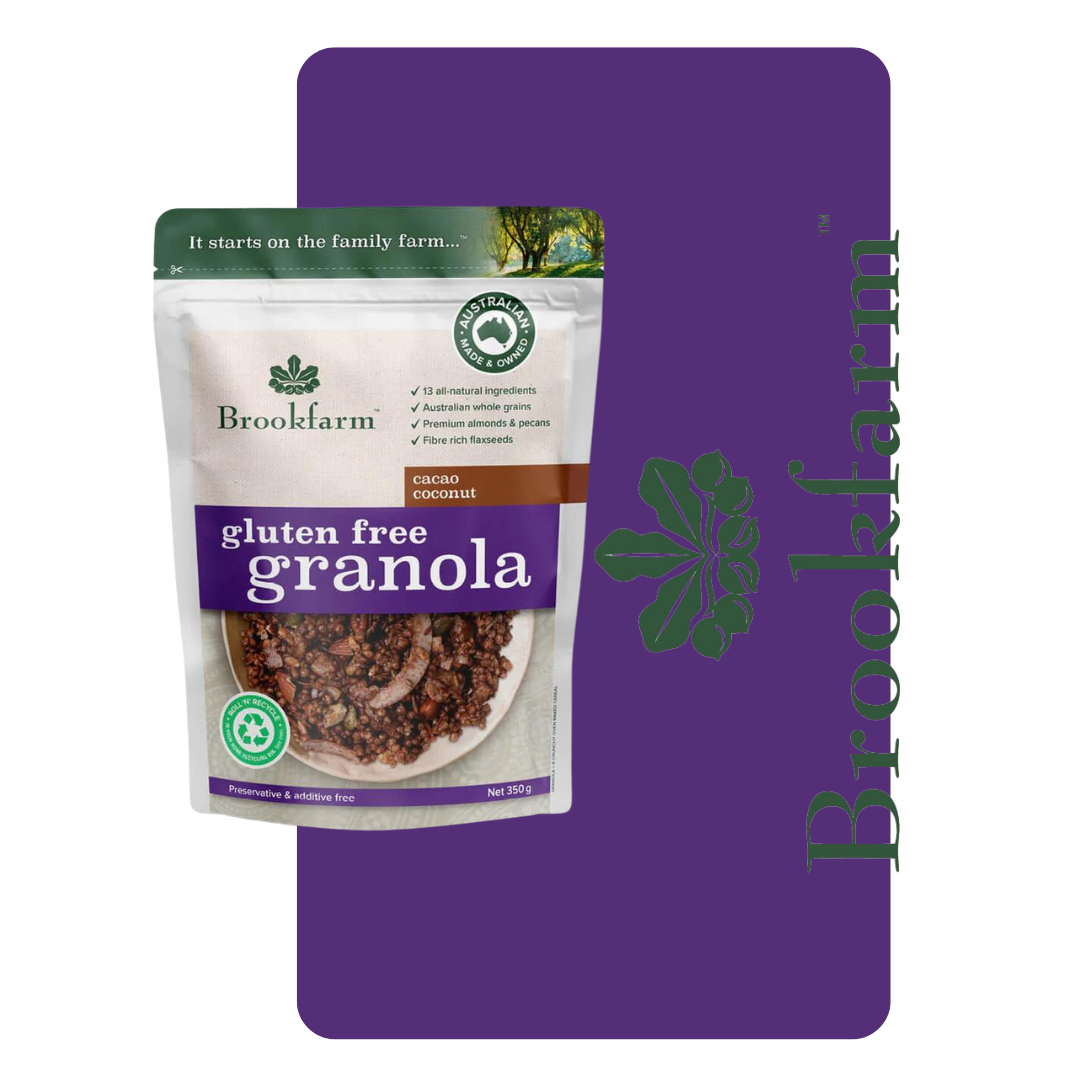 Brookfarm - Gluten Free Cacao Coconut Granola