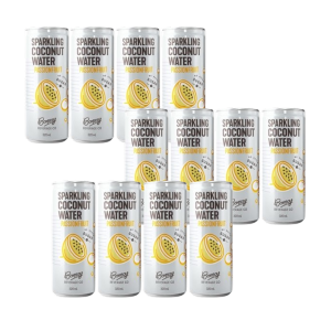 Bonsoy Beverage Co. - Sparkling Coconut Water Passionfruit 320ml