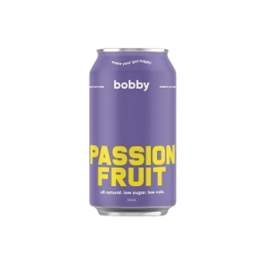 Bobby - Passionfruit Prebiotic Soft Drink 330ml