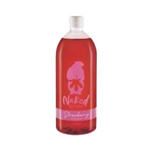 Naked Syrups - Strawberry Coffee Syrup 1ltr