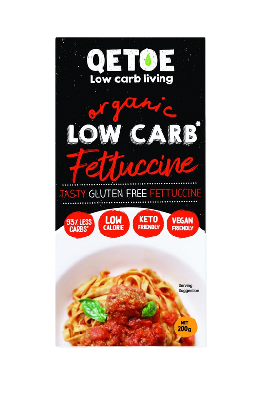 Qetoe - Organic Low Carb Fettuccine 200g